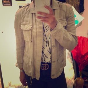 Linen Michael Stars jacket